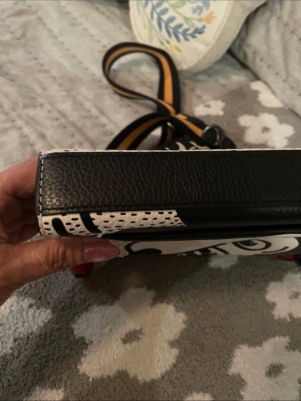 Coach Black and White Mickey Crossbody Trio - Picture 3 of 16